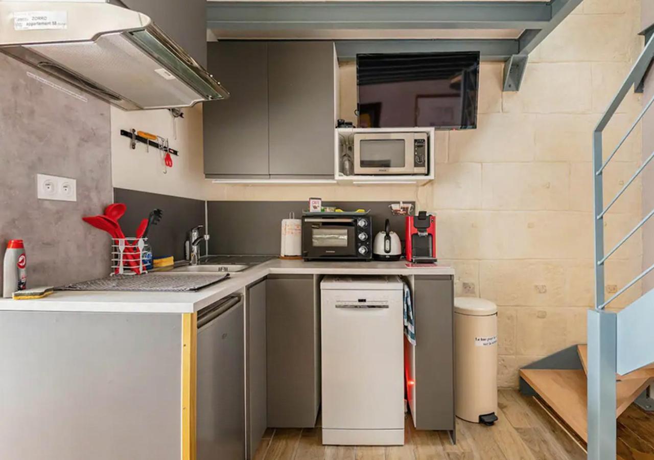 Duplex-Terrasse-Parking-Climatisation Lägenhet Bordeaux Exteriör bild