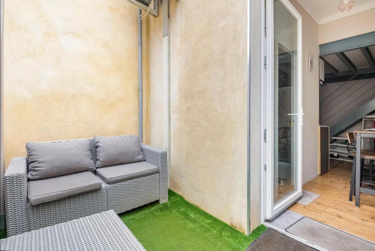 Duplex-Terrasse-Parking-Climatisation Lägenhet Bordeaux Exteriör bild